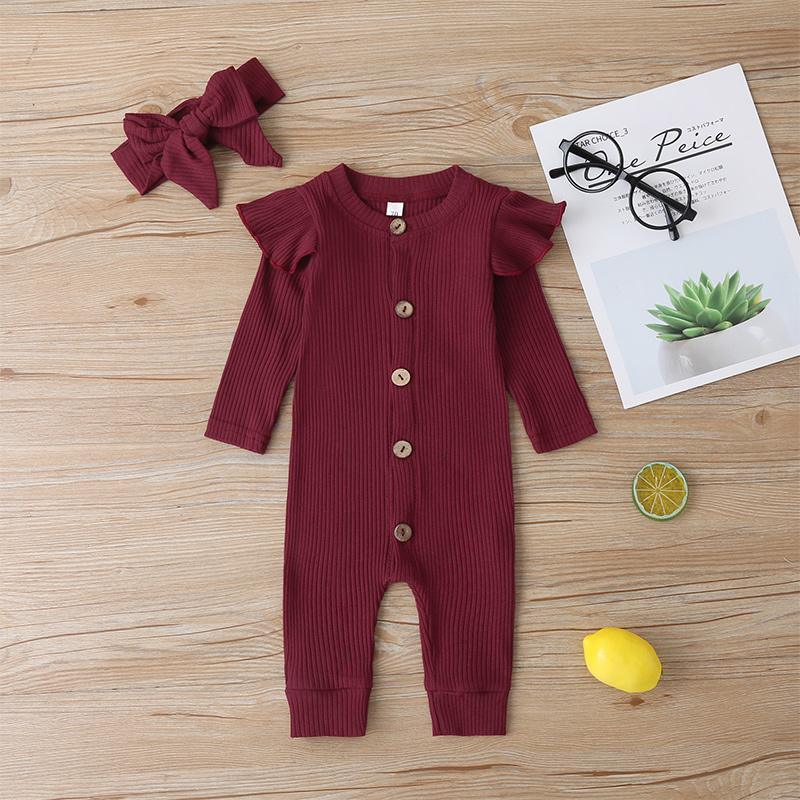 Solid Jumpsuit for Baby Girl - PrettyKid