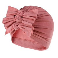 Cute Bownot Decoration Ruffled Head Cap - PrettyKid