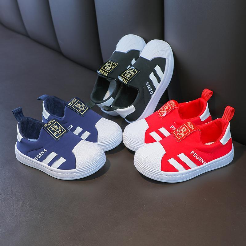 wholesale kid clothes Toddler Children's Letter Pattern Canvas Shoes Wholesale - PrettyKid