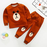 2-piece Cartoon Design Pajamas Sets for Children Boy - PrettyKid