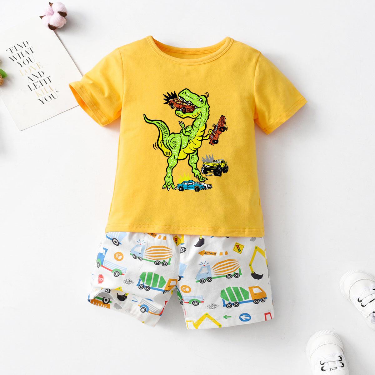 9months-6years Baby Toddler Boy Sets Two-Piece Set Baby Clothes In Bulk - PrettyKid