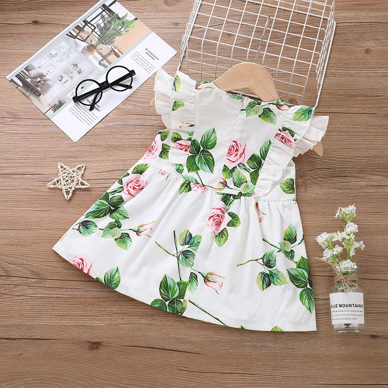 Baby Girl Ruffle Floral Dress - PrettyKid