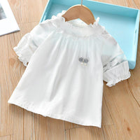 Ruffle T-shirt for Toddler Girl Wholesale Children's Clothing - PrettyKid