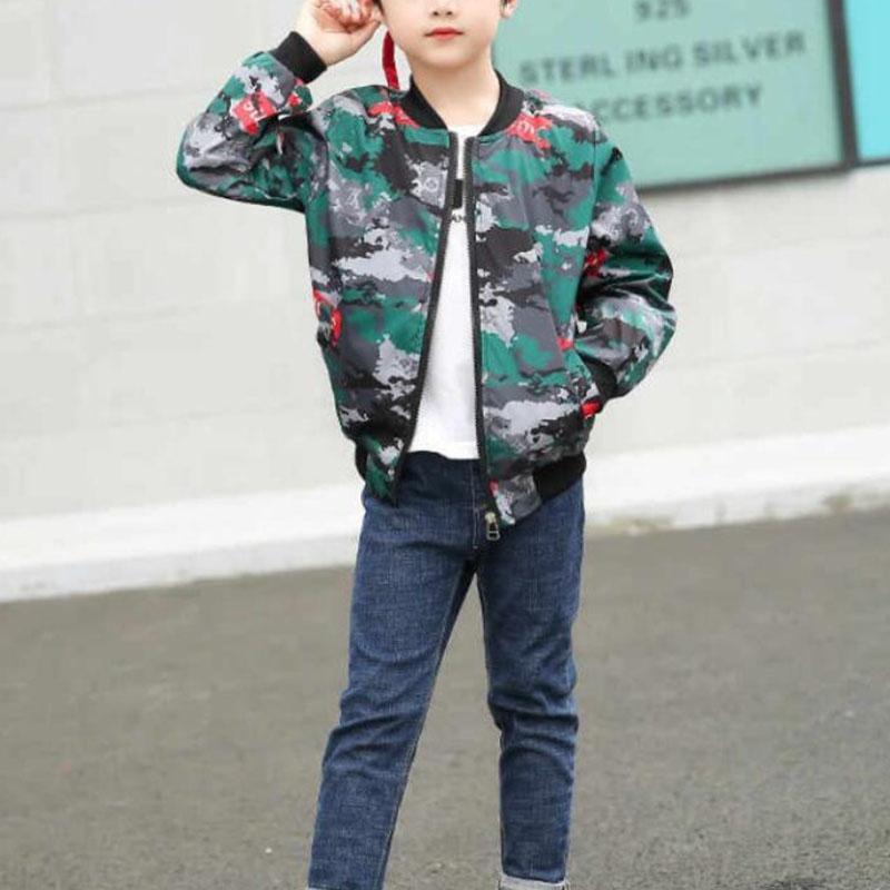 Camouflage Pattern Jacket for Boy - PrettyKid