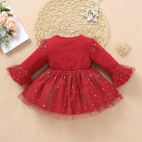 Long Sleeve Mesh Princess Dress for Toddler Girl - PrettyKid