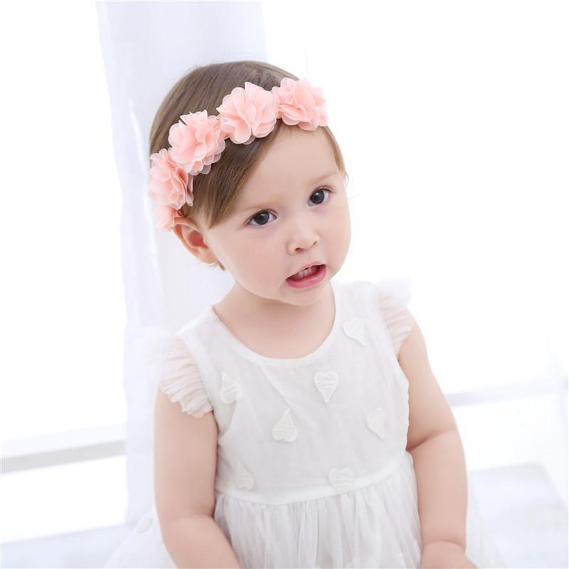 3D Design Flower Headband Wholesale children's clothing - PrettyKid