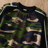 2-piece Camouflage Sweatshirt & Pants for Children - PrettyKid