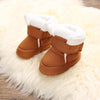 Velcro Design Soft Cotton Fabric Baby Shoes - PrettyKid