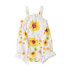 6-24M Baby Girls Flower Print Lace Cami Bodysuit Wholesale Baby Clothing - PrettyKid