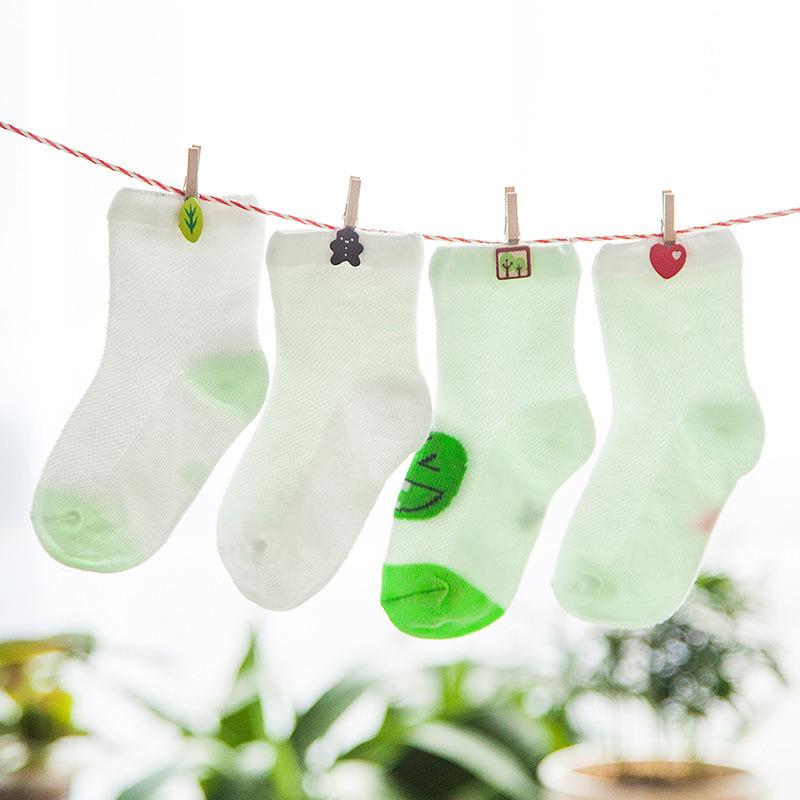 4-piece Mesh Socks for Baby - PrettyKid