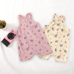 Sling Floral Printed Dress for Baby Girl Wholesale children's clothing - PrettyKid