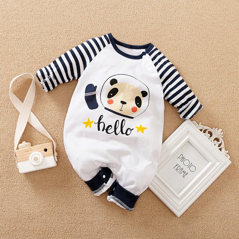 Panda Pattern Jumpsuit for Baby Boy - PrettyKid