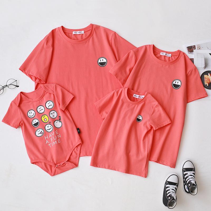 Cartoon Design T-shirt for Whole Family - PrettyKid