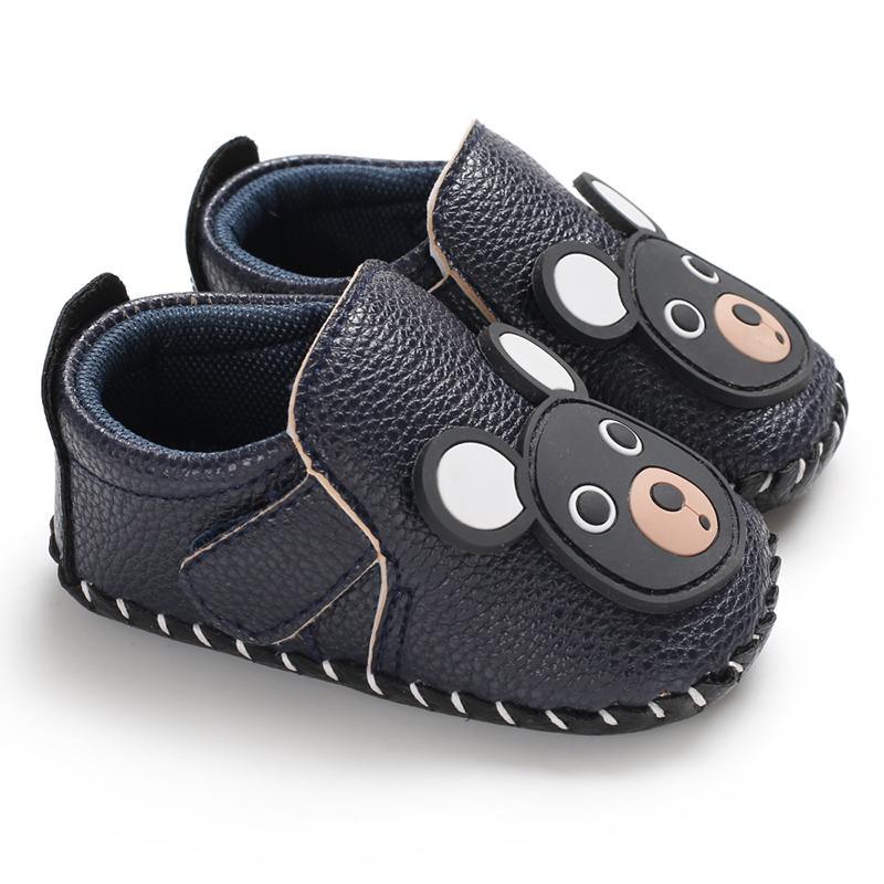 Bear Pattern Velcro Baby Shoe for Baby - PrettyKid