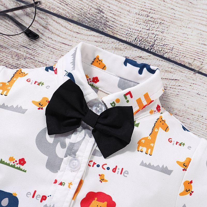 Animal Printed Shirt for Baby Boy - PrettyKid