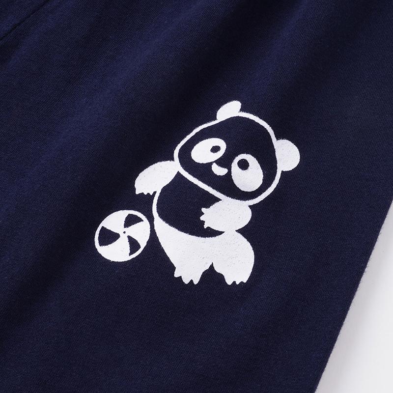 Kid Boy Cartoon Bear Print Pajamas Suit - PrettyKid