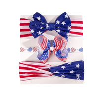 3 pieces Independence Day Bow Headband - PrettyKid