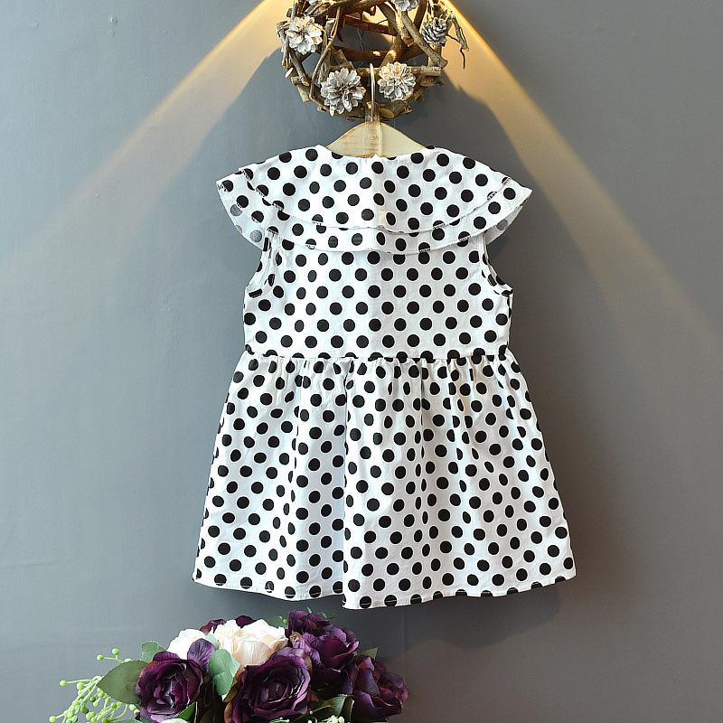 Grow Girl Polka Dot Print Dress - PrettyKid