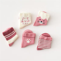 5-piece Baby Girl Knee-High Stockings - PrettyKid