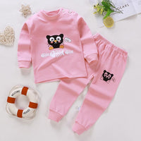 2-piece Cartoon Design Pajamas Sets for Toddler Girl - PrettyKid