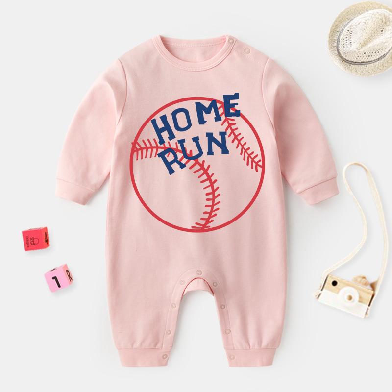 Baseball Pattern Jumpsuit for Baby - PrettyKid