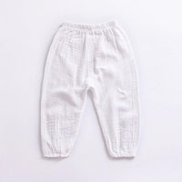 Boys' Girls' Cotton Retro Trousers Lantern Mosquito Proof Harlan Pants - PrettyKid