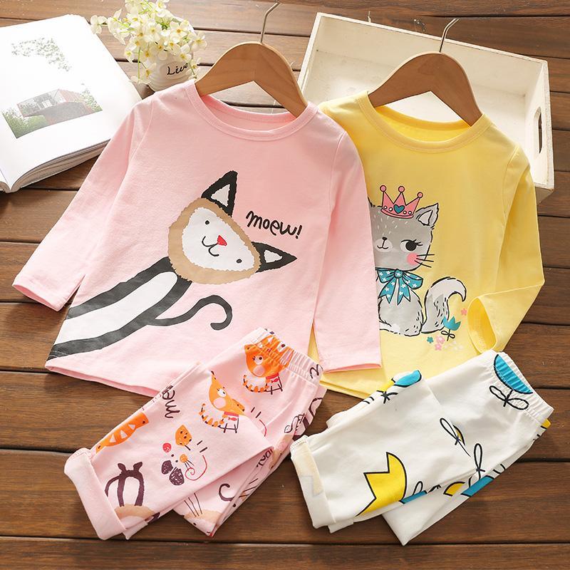 2-piece Pajamas Sets for Toddler Girl Children's Clothing - PrettyKid