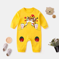 Cute Cat Pattern Jumpsuit for Baby - PrettyKid