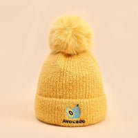 Fruit Pattern Woolen Hat for Children - PrettyKid