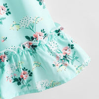 Toddler Girl Ruffle Floral Dress - PrettyKid