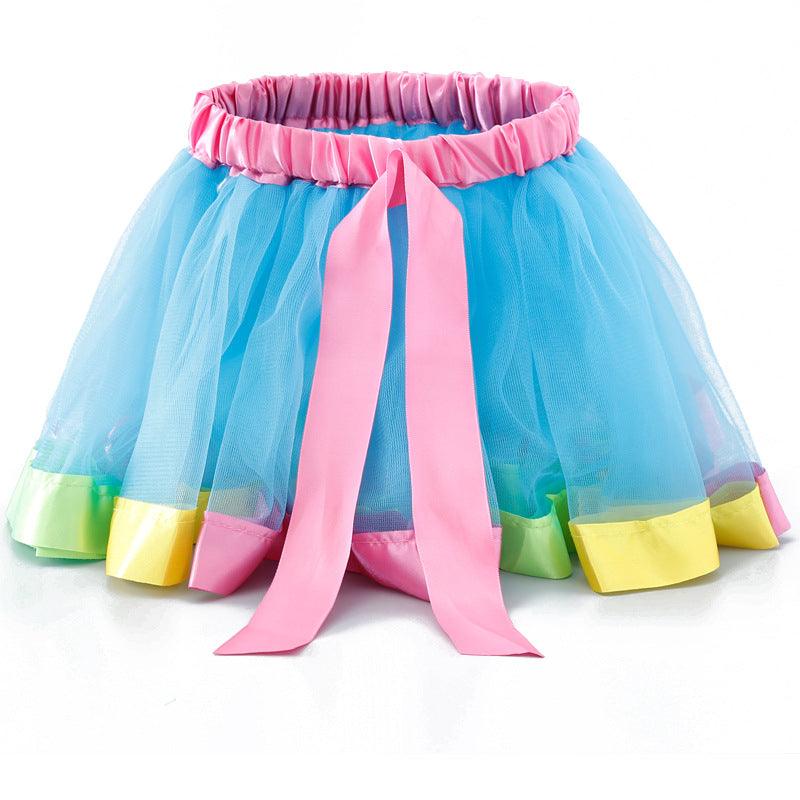 Colorful Mesh Tutu Skirt Wholesale Girls Fashion Clothes - PrettyKid