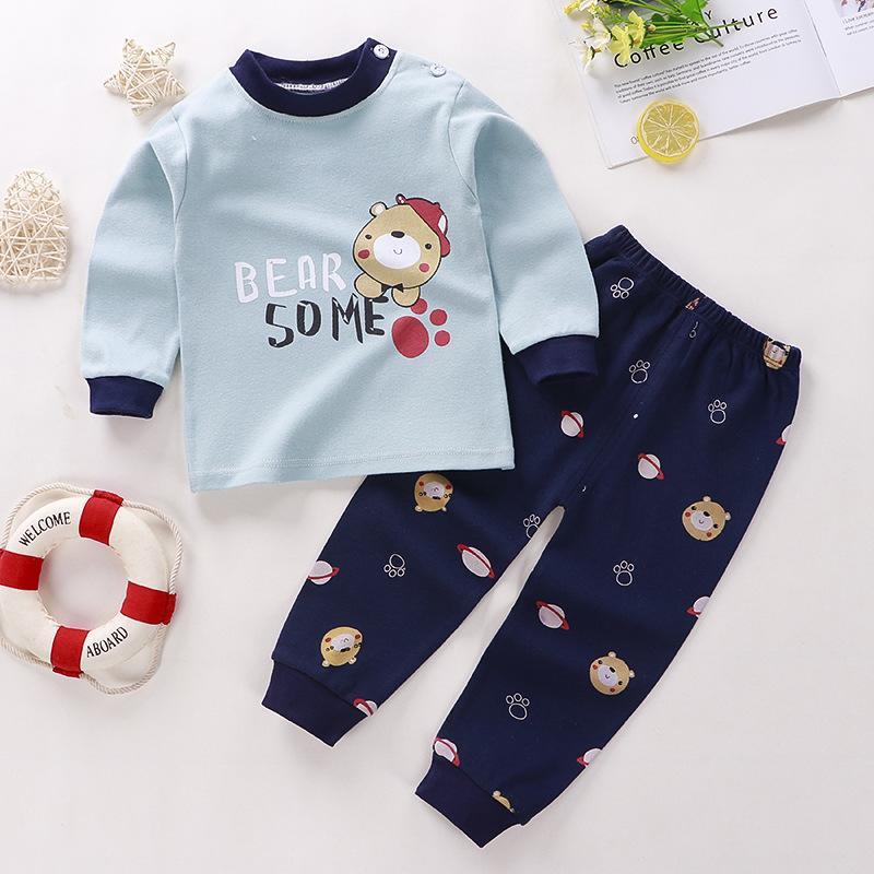 2-piece Cartoon Design Pajamas Sets for Children Boy - PrettyKid