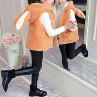 Cute Solid Thick Vest for Toddler Girls - PrettyKid