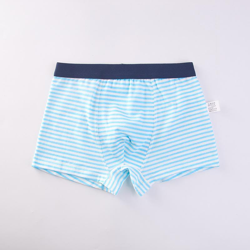 Toddler Boy 4pcs Striped Panties - PrettyKid