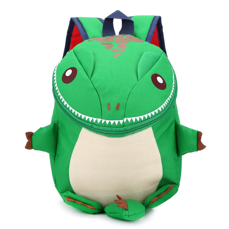 Boy Cartoon Dinosaur Shape Backpack - PrettyKid