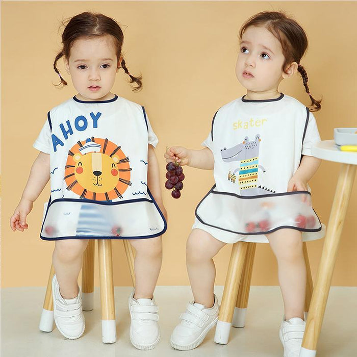 spanish childrenswear wholesalers Cartoon Print Baby Gown - PrettyKid