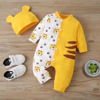 2-piece Jumpsuit & Hat for Baby Children's Clothing - PrettyKid