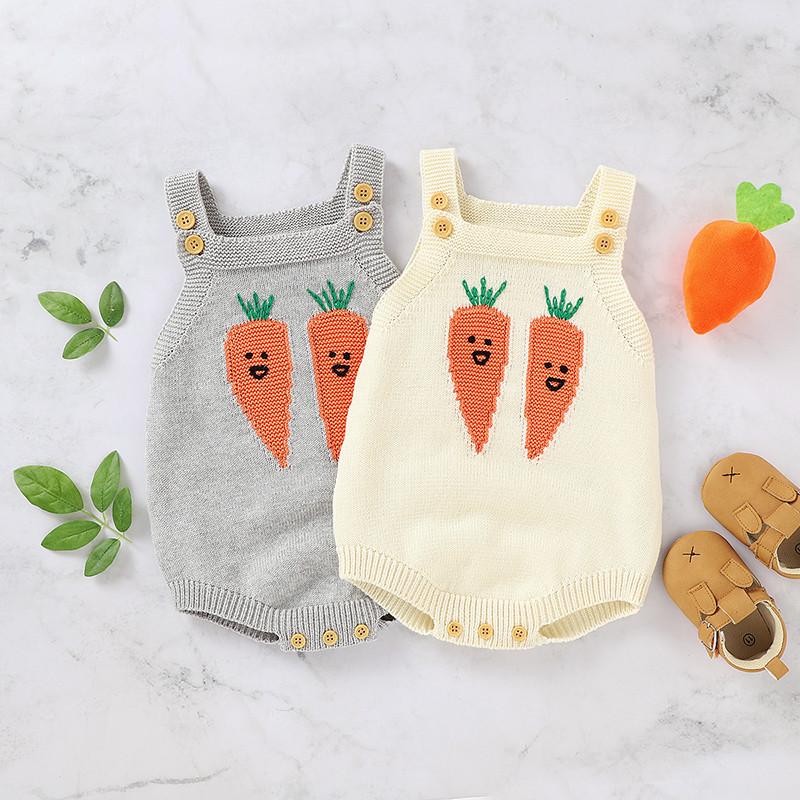 Vegetable Pattern Bodysuit for Baby - PrettyKid
