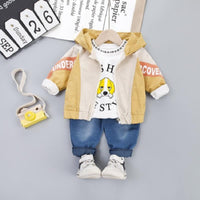 3-piece Coat & Sweatshirt & Pants for Children Boy - PrettyKid