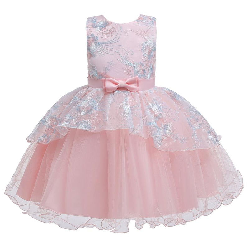 Girl Flower Princess Dress - PrettyKid