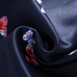 Girl's Fly Sleeve Mesh Butterfly Print Dress - PrettyKid