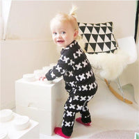 Geometric Pattern Jumpsuit for Baby Wholesale children's clothing - PrettyKid