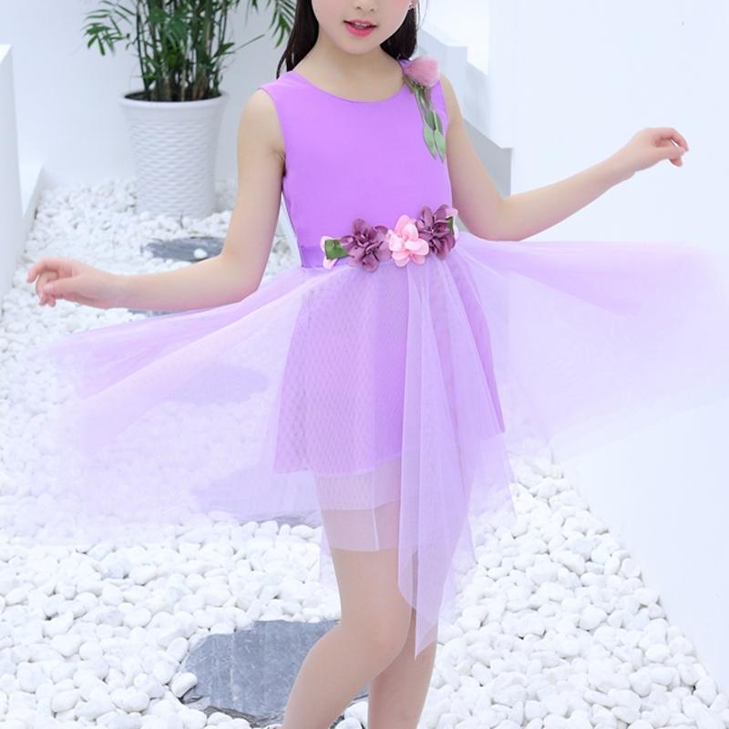 Floral Mesh Dress for Girl - PrettyKid