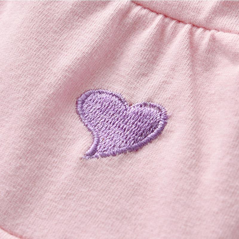 Toddler Girl Heart-shaped Pattern Pleated Skirt - PrettyKid