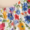Grow Girl Floral Print Top & Denim Shorts - PrettyKid