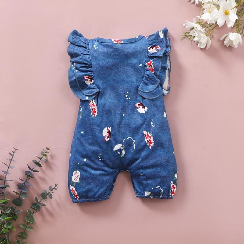 Floral Jumpsuit for Baby Girl - PrettyKid