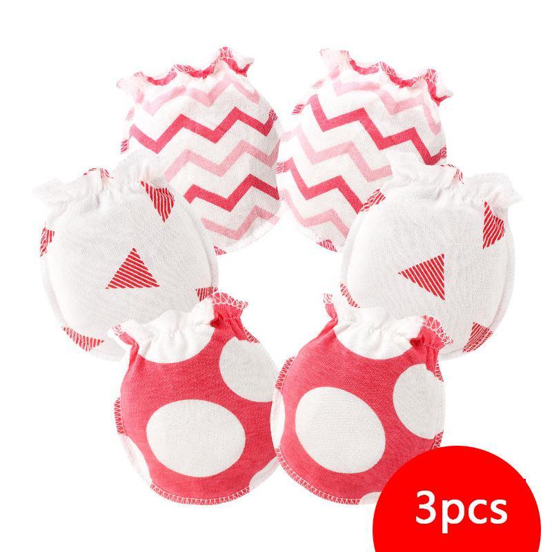 MOQ 5PCS children's boutique wholesale suppliers 3pcs Baby Anti-scratch Gloves - PrettyKid