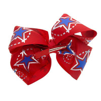 Independence Day Bow Hair clip - PrettyKid