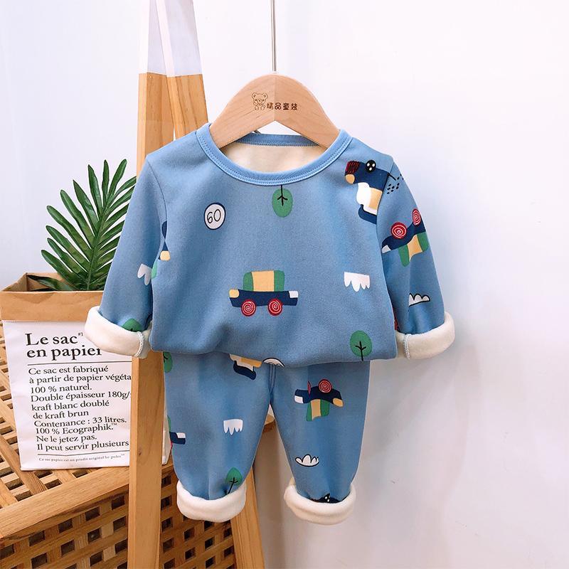 2-piece Cartoon Design Pajamas Sets for Children Boy - PrettyKid