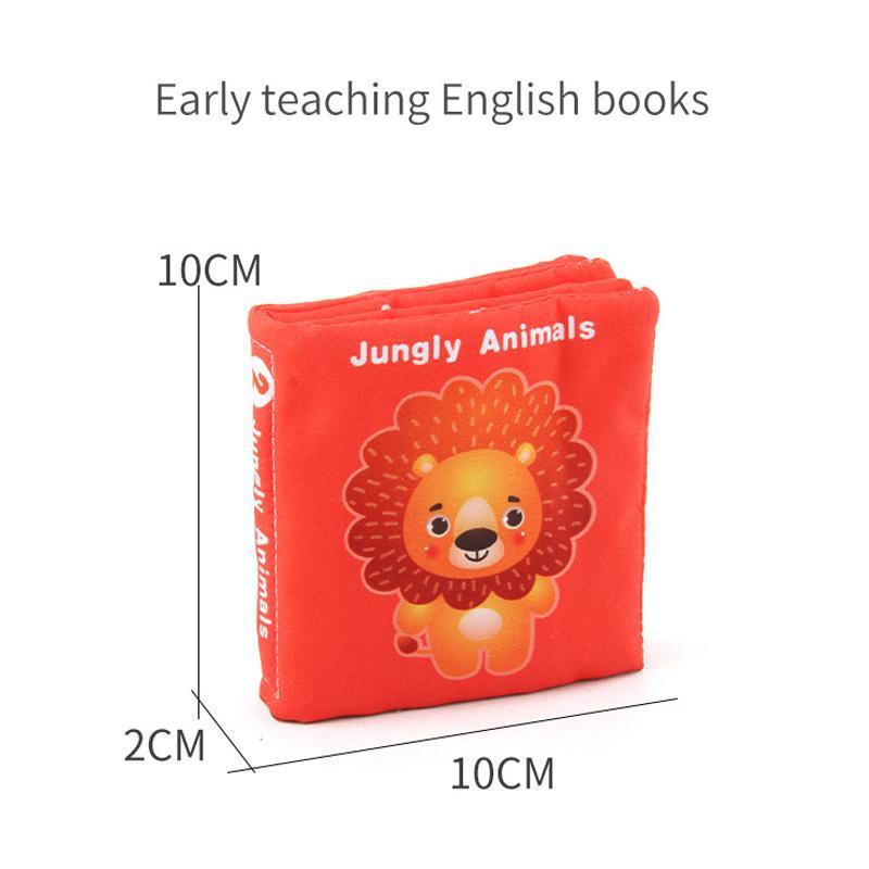 Animal Alphabet English Cloth Book - PrettyKid